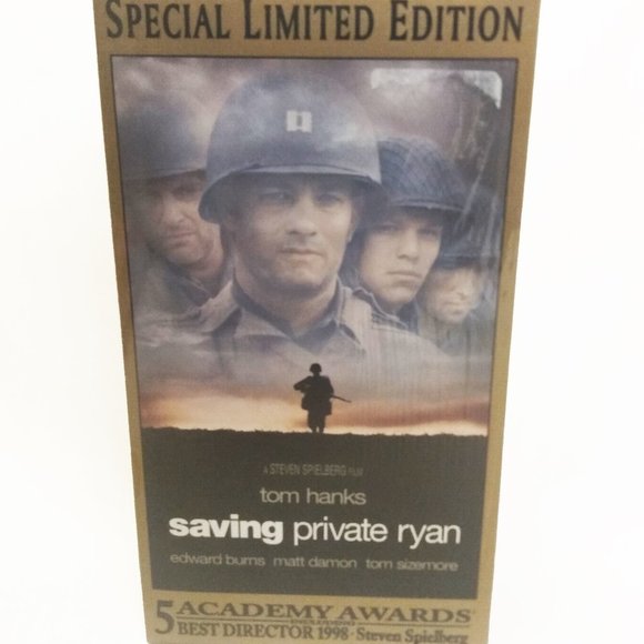Factory Sealed-Saving Private Ryan VHS-Special Limited Edition--2 Tapes - Picture 2 of 8